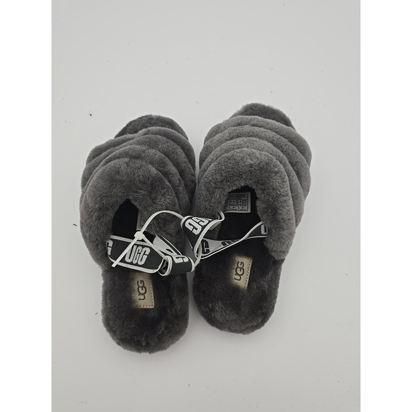 UGG Fluff Yeah Slide Women's US 4 Slipper Extreme Comfort‎ 100% Original Brand - Picture 8 of 10